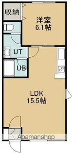 レストはまなす港【2階】の間取り